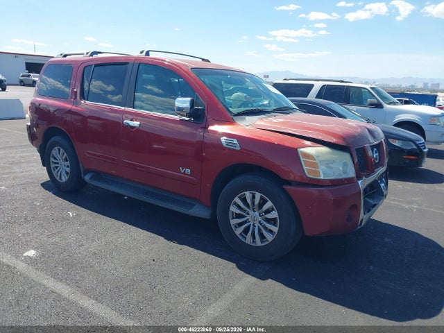 Продаж на аукціоні авто 2006 Nissan Armada Se, vin: 5N1AA08A86N708129, номер лоту: 46223960