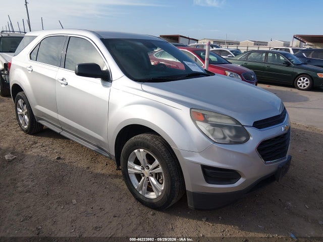Aukcja sprzedaży 2016 Chevrolet Equinox Ls, vin: 1GNALBEK0GZ101814, numer aukcji: 46223992