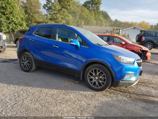 46224056 :رقم المزاد ، KL4CJ1SB1JB694082 vin ، 2018 Buick Encore Sport Touring مزاد بيع