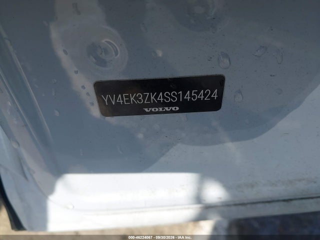 Aukcja sprzedaży 2025 Volvo Ex30 Plus Twin Motor Performance, Fully Electric, vin: YV4EK3ZK4SS145424, numer aukcji: 46224067
