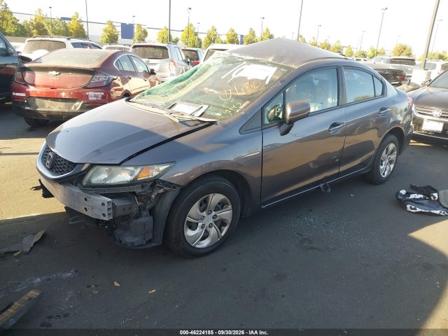 Honda Civic Lx 2014 19XFB2F56EE254703 Image 2