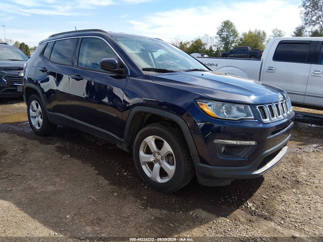 2018 Jeep Compass Latitude 4x4 მანქანა იყიდება აუქციონზე, vin: 3C4NJDBB1JT467506, აუქციონის ნომერი: 46224222