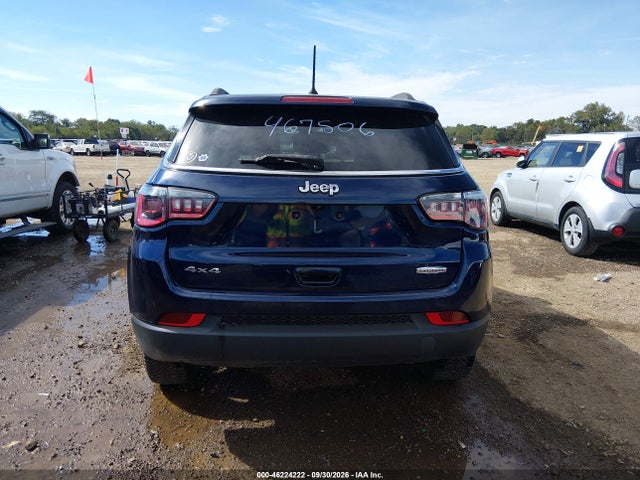 46224222 :رقم المزاد ، 3C4NJDBB1JT467506 vin ، 2018 Jeep Compass Latitude 4x4 مزاد بيع