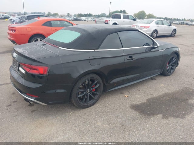 2018 Audi S5 3.0t Premium Plus მანქანა იყიდება აუქციონზე, vin: WAUY4GF56JN006387, აუქციონის ნომერი: 46224322