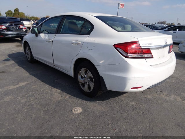 46224323 :رقم المزاد ، 19XFB2F59EE252718 vin ، 2014 Honda Civic Lx مزاد بيع