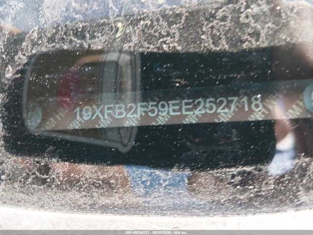 46224323 :رقم المزاد ، 19XFB2F59EE252718 vin ، 2014 Honda Civic Lx مزاد بيع
