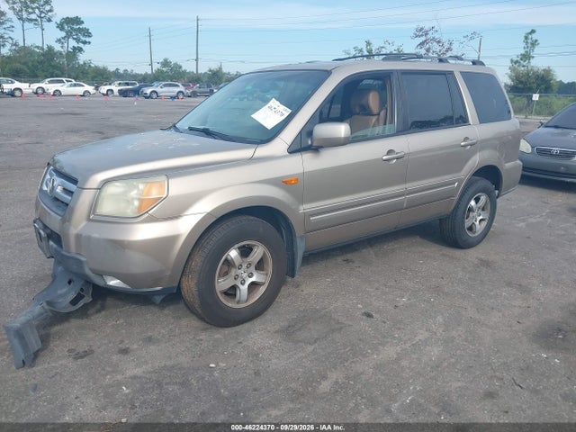 Продажа на аукционе авто 2006 Honda Pilot Ex-l, vin: 5FNYF18586B013838, номер лота: 46224370