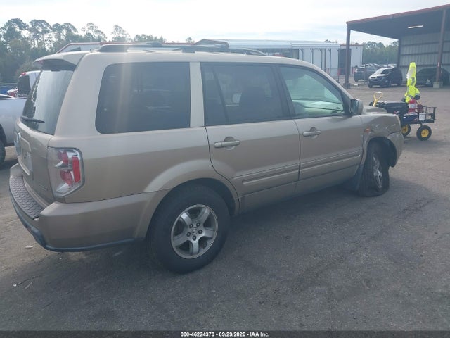 Продажа на аукционе авто 2006 Honda Pilot Ex-l, vin: 5FNYF18586B013838, номер лота: 46224370