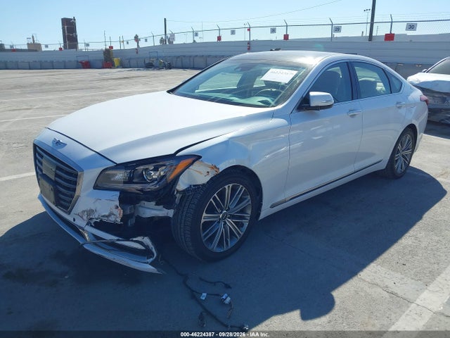 Продажа на аукционе авто 2018 Genesis G80 3.8, vin: KMHGN4JE9JU216162, номер лота: 46224387