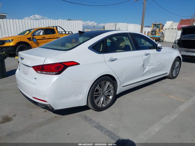 Продажа на аукционе авто 2018 Genesis G80 3.8, vin: KMHGN4JE9JU216162, номер лота: 46224387