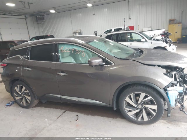 Продаж на аукціоні авто 2015 Nissan Murano Platinum/s/sl/sv, vin: 5N1AZ2MH4FN282138, номер лоту: 46224398