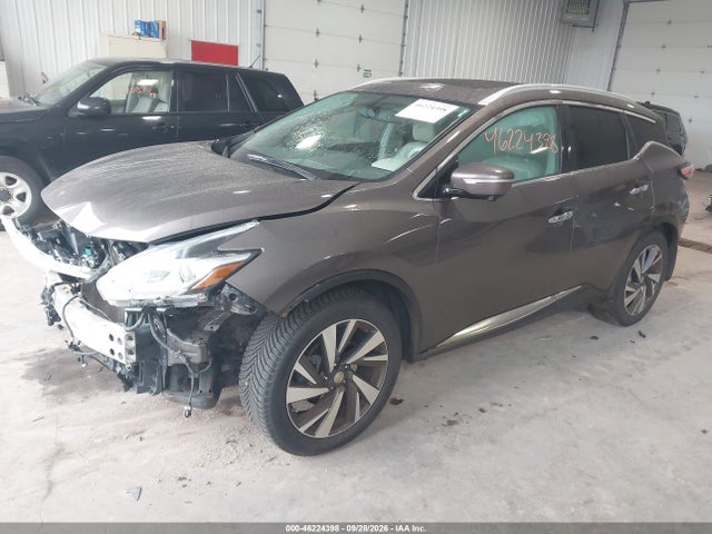 Продаж на аукціоні авто 2015 Nissan Murano Platinum/s/sl/sv, vin: 5N1AZ2MH4FN282138, номер лоту: 46224398