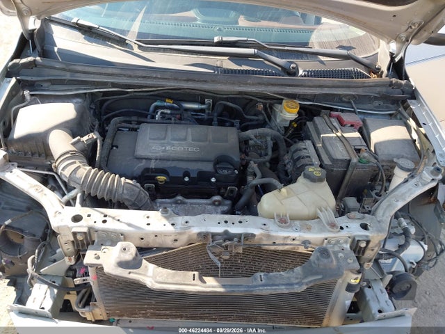 2012 Chevrolet Sonic 1lt მანქანა იყიდება აუქციონზე, vin: 1G1JD6SB8C4158862, აუქციონის ნომერი: 46224484