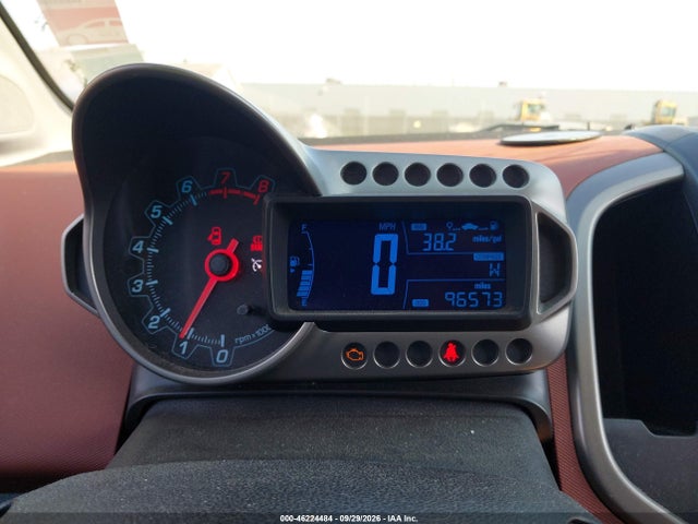 2012 Chevrolet Sonic 1lt მანქანა იყიდება აუქციონზე, vin: 1G1JD6SB8C4158862, აუქციონის ნომერი: 46224484