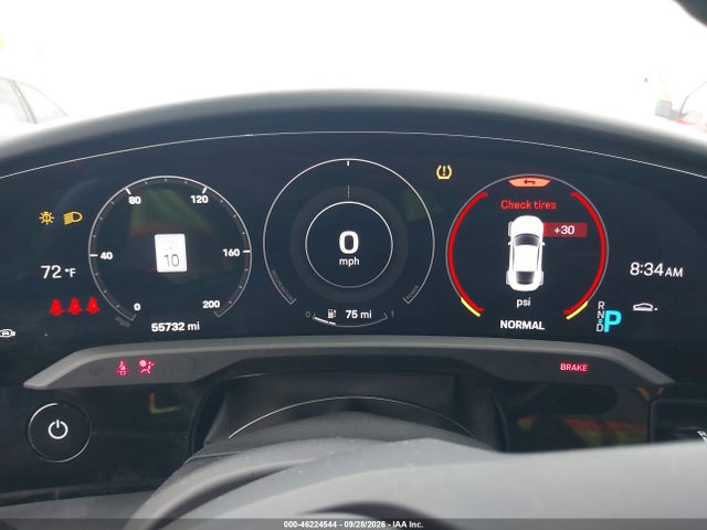 2022 Porsche Taycan Gts მანქანა იყიდება აუქციონზე, vin: WP0AD2Y16NSA59313, აუქციონის ნომერი: 46224544