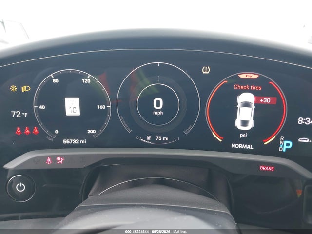 2022 Porsche Taycan Gts მანქანა იყიდება აუქციონზე, vin: WP0AD2Y16NSA59313, აუქციონის ნომერი: 46224544