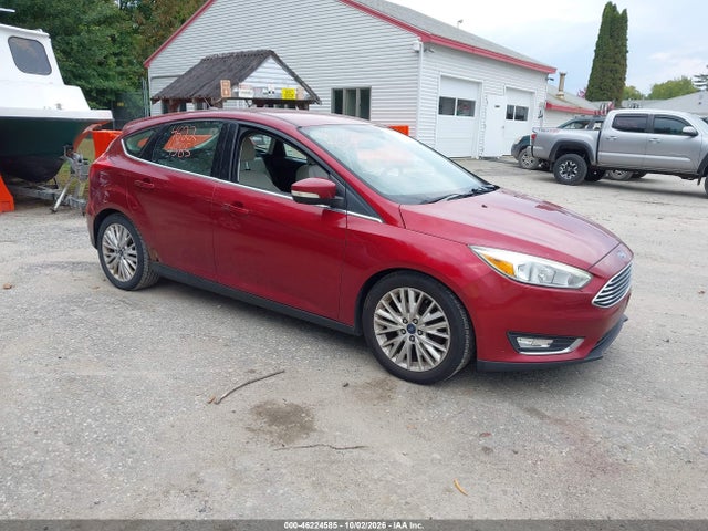 2015 Ford Focus Titanium მანქანა იყიდება აუქციონზე, vin: 1FADP3N29FL371857, აუქციონის ნომერი: 46224585