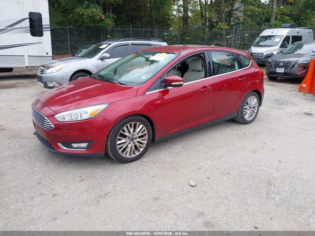 2015 Ford Focus Titanium მანქანა იყიდება აუქციონზე, vin: 1FADP3N29FL371857, აუქციონის ნომერი: 46224585