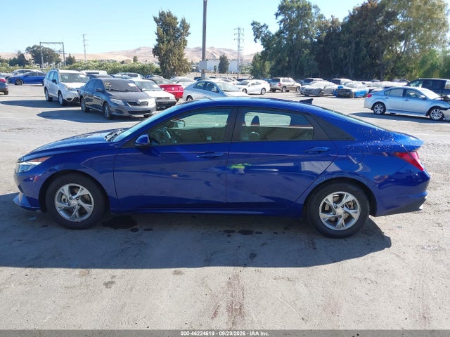 46224619 :رقم المزاد ، 5NPLL4AG2MH045988 vin ، 2021 Hyundai Elantra Se مزاد بيع