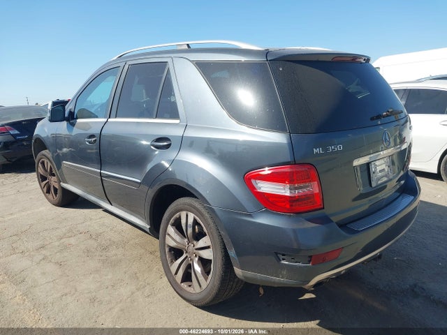 Продажа на аукционе авто 2011 Mercedes-benz Ml 350 4matic, vin: 4JGBB8GB7BA638179, номер лота: 46224693