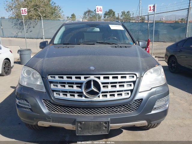Продажа на аукционе авто 2011 Mercedes-benz Ml 350 4matic, vin: 4JGBB8GB7BA638179, номер лота: 46224693