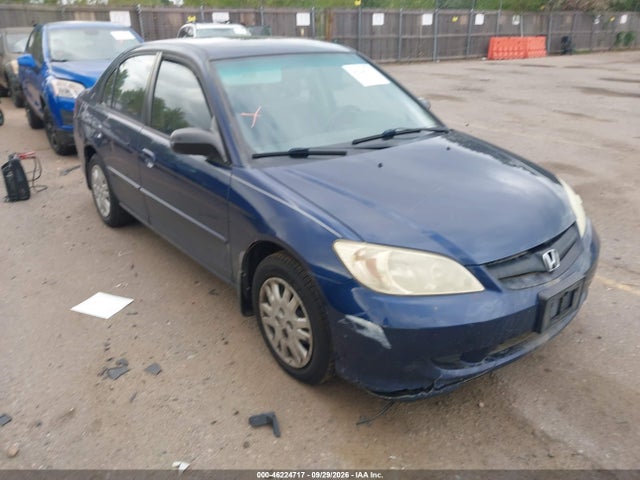 2004 Honda Civic Lx მანქანა იყიდება აუქციონზე, vin: 1HGES16594L010976, აუქციონის ნომერი: 46224717