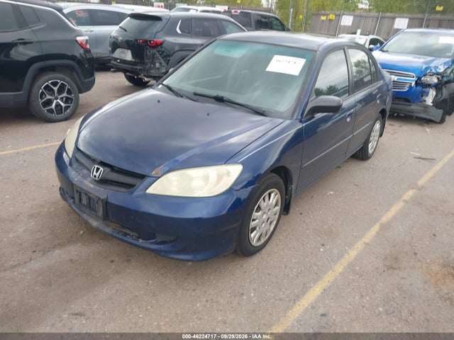 2004 Honda Civic Lx მანქანა იყიდება აუქციონზე, vin: 1HGES16594L010976, აუქციონის ნომერი: 46224717
