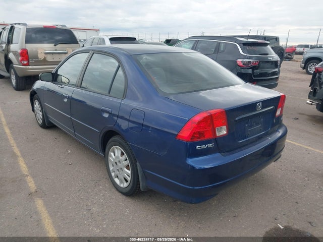 2004 Honda Civic Lx მანქანა იყიდება აუქციონზე, vin: 1HGES16594L010976, აუქციონის ნომერი: 46224717