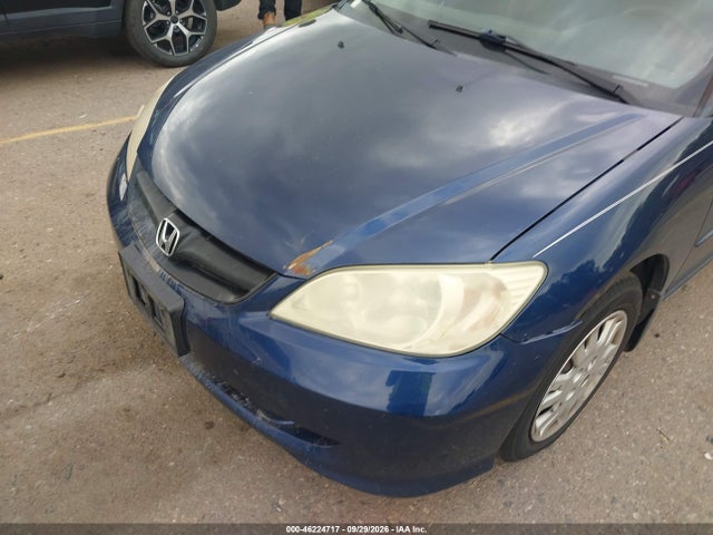 2004 Honda Civic Lx მანქანა იყიდება აუქციონზე, vin: 1HGES16594L010976, აუქციონის ნომერი: 46224717
