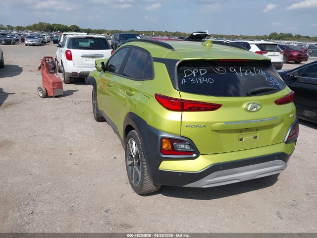 Aukcja sprzedaży 2020 Hyundai Kona Ultimate, vin: KM8K53A5XLU546240, numer aukcji: 46224826