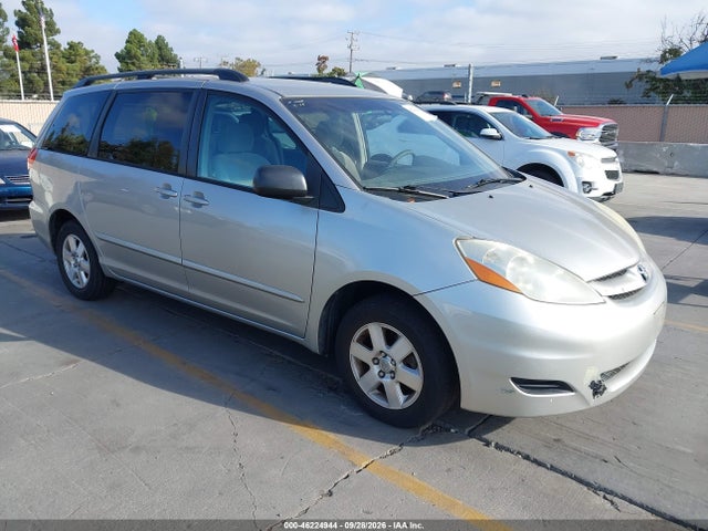 2006 Toyota Sienna Le მანქანა იყიდება აუქციონზე, vin: 5TDZA23CX6S475246, აუქციონის ნომერი: 46224944