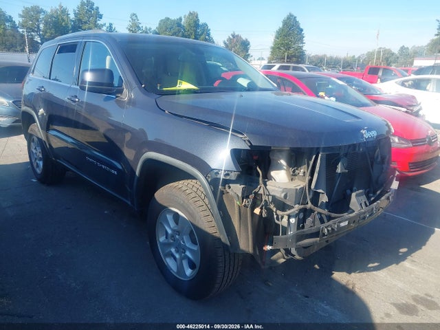 2015 Jeep Grand Cherokee Laredo მანქანა იყიდება აუქციონზე, vin: 1C4RJEAG2FC231194, აუქციონის ნომერი: 46225014