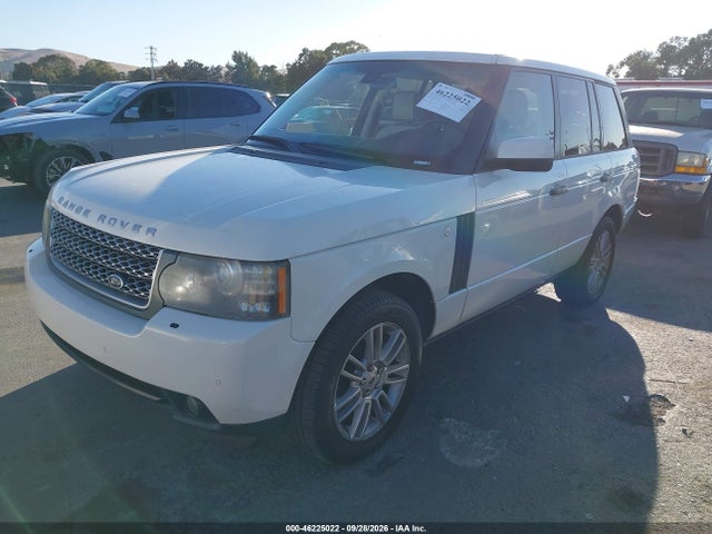2010 Land Rover Range Rover Hse მანქანა იყიდება აუქციონზე, vin: SALME1D47AA309782, აუქციონის ნომერი: 46225022
