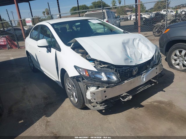 Продаж на аукціоні авто 2013 Honda Civic Lx, vin: 2HGFB2F51DH515840, номер лоту: 46225087