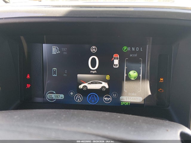 46225092 :رقم المزاد ، 1G1RB6E47DU145317 vin ، 2013 Chevrolet Volt مزاد بيع