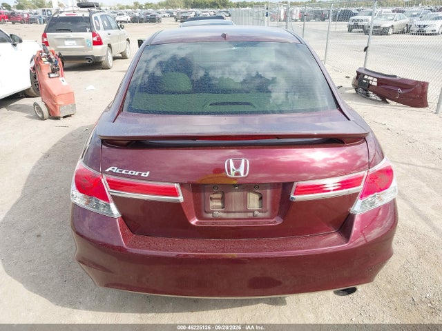 46225136 :رقم المزاد ، 1HGCP2F85CA121740 vin ، 2012 Honda Accord 2.4 Ex-l مزاد بيع