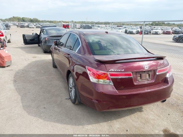 46225136 :رقم المزاد ، 1HGCP2F85CA121740 vin ، 2012 Honda Accord 2.4 Ex-l مزاد بيع