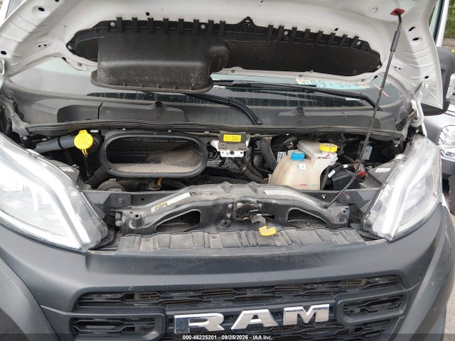 2025 Ram Promaster 2500 Tradesman High Roof 159 Wb W/pass Seat მანქანა იყიდება აუქციონზე, vin: 3C6LRVDGXSE507285, აუქციონის ნომერი: 46225201