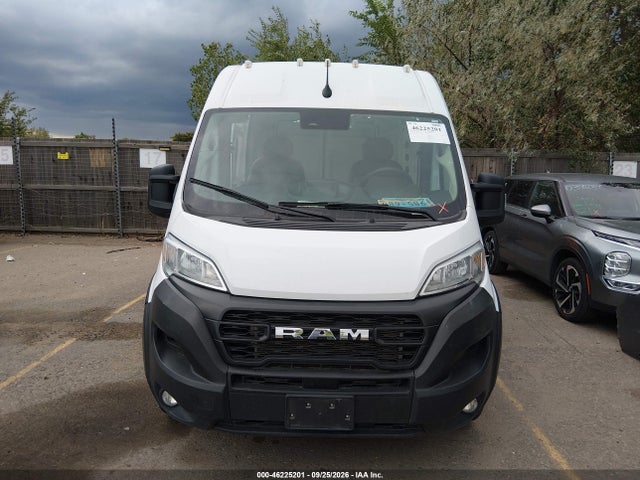 2025 Ram Promaster 2500 Tradesman High Roof 159 Wb W/pass Seat მანქანა იყიდება აუქციონზე, vin: 3C6LRVDGXSE507285, აუქციონის ნომერი: 46225201