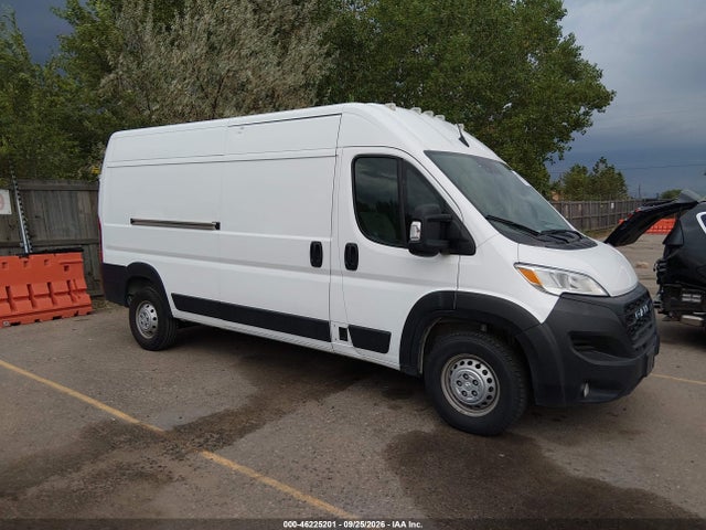 2025 Ram Promaster 2500 Tradesman High Roof 159 Wb W/pass Seat მანქანა იყიდება აუქციონზე, vin: 3C6LRVDGXSE507285, აუქციონის ნომერი: 46225201