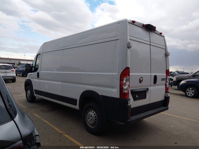 2025 Ram Promaster 2500 Tradesman High Roof 159 Wb W/pass Seat მანქანა იყიდება აუქციონზე, vin: 3C6LRVDGXSE507285, აუქციონის ნომერი: 46225201
