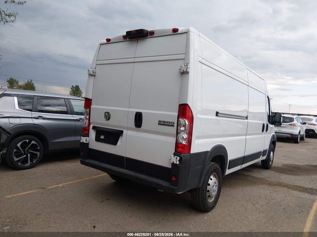 2025 Ram Promaster 2500 Tradesman High Roof 159 Wb W/pass Seat მანქანა იყიდება აუქციონზე, vin: 3C6LRVDGXSE507285, აუქციონის ნომერი: 46225201