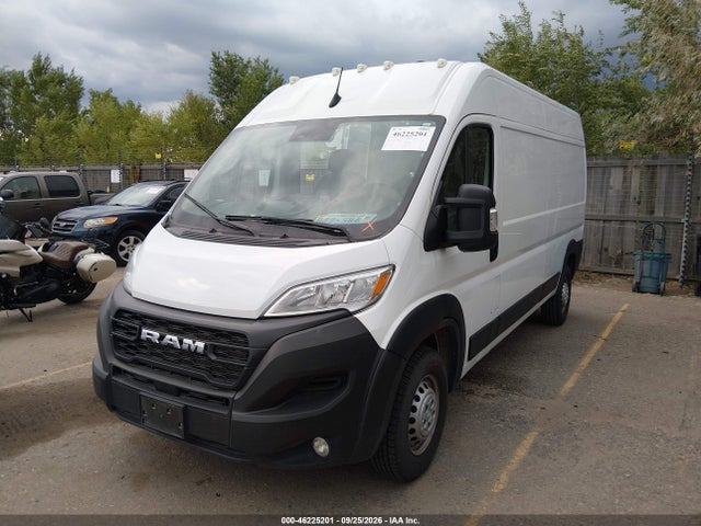2025 Ram Promaster 2500 Tradesman High Roof 159 Wb W/pass Seat მანქანა იყიდება აუქციონზე, vin: 3C6LRVDGXSE507285, აუქციონის ნომერი: 46225201