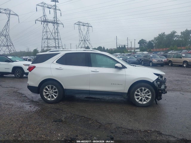 Aukcja sprzedaży 2019 Chevrolet Equinox Lt, vin: 2GNAXUEV2K6199761, numer aukcji: 46225217