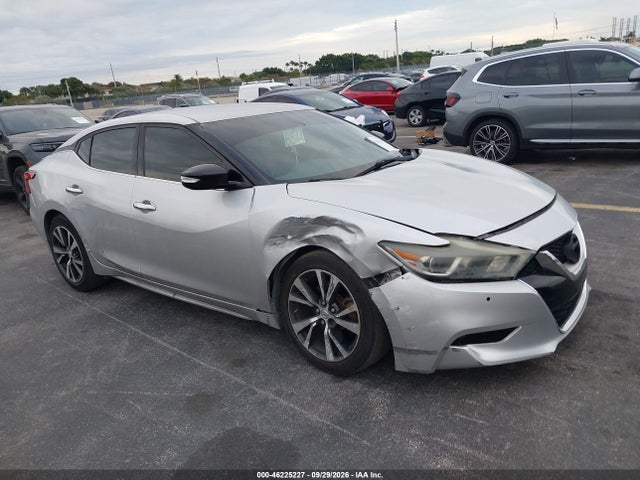 Продаж на аукціоні авто 2016 Nissan Maxima 3.5 Sv, vin: 1N4AA6AP9GC441527, номер лоту: 46225227