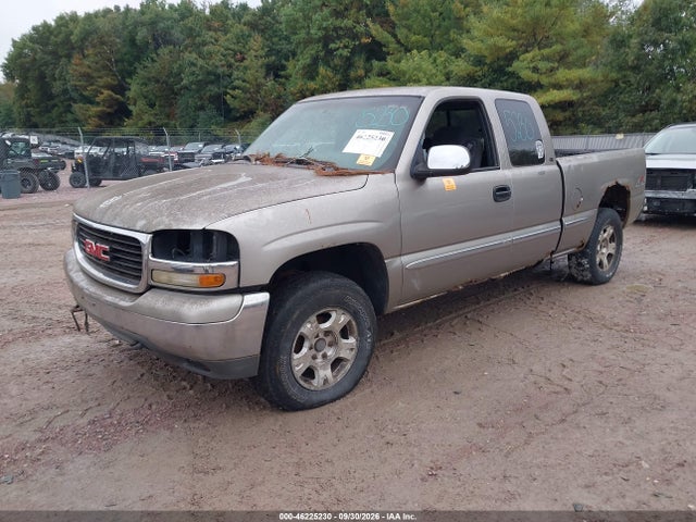 2000 Gmc Sierra 1500 Sle მანქანა იყიდება აუქციონზე, vin: 2GTEK19T3Y1258001, აუქციონის ნომერი: 46225230