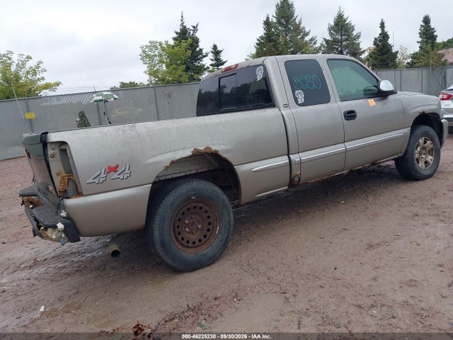 2000 Gmc Sierra 1500 Sle მანქანა იყიდება აუქციონზე, vin: 2GTEK19T3Y1258001, აუქციონის ნომერი: 46225230