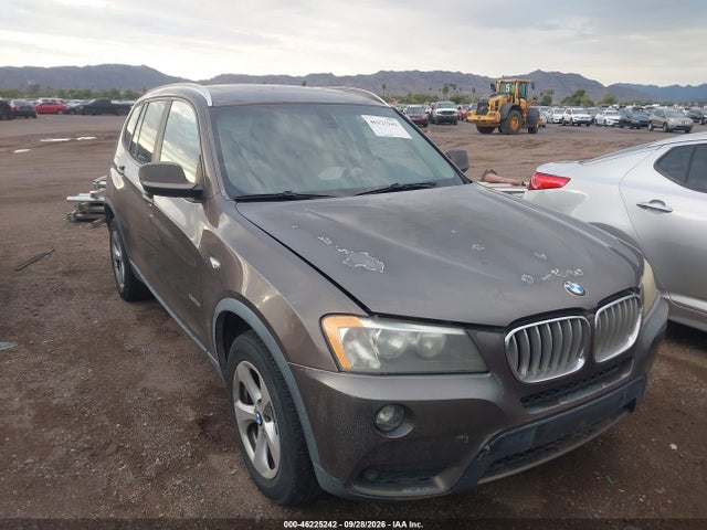 2011 Bmw X3 Xdrive28i მანქანა იყიდება აუქციონზე, vin: 5UXWX5C56BL712703, აუქციონის ნომერი: 46225242