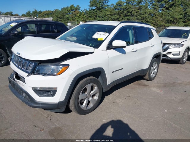 Продаж на аукціоні авто 2019 Jeep Compass Latitude 4x4, vin: 3C4NJDBB2KT813788, номер лоту: 46225296