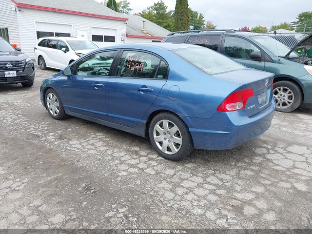 Продаж на аукціоні авто 2008 Honda Civic Lx, vin: 2HGFA16598H500280, номер лоту: 46225299